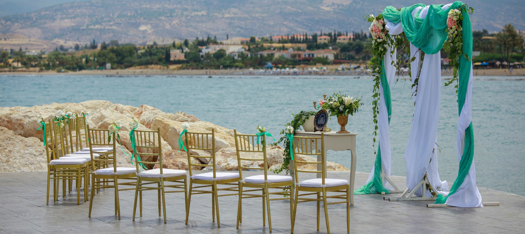Book your wedding day in Polis - Latchi Harbour Venue